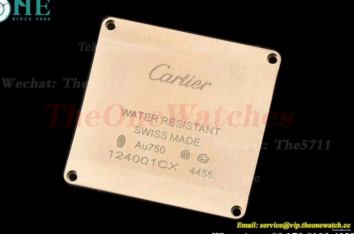 RG Silver Dial Quartz RG 8848F Tank 27mm Française 0418